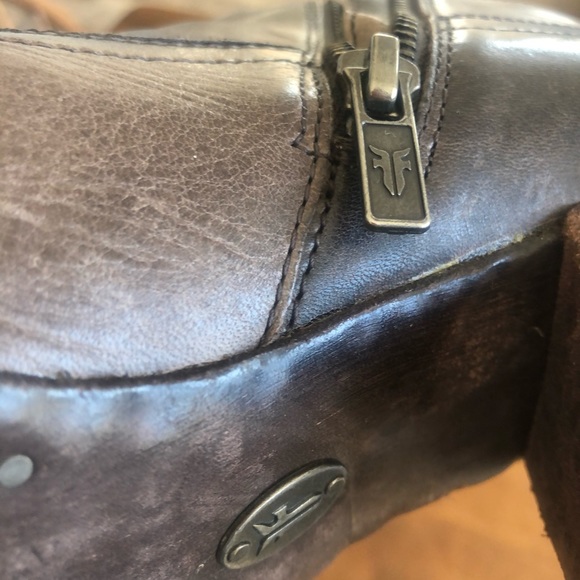 VGUC Frye Renee Seam Heeled Boots 9M - Picture 5 of 6